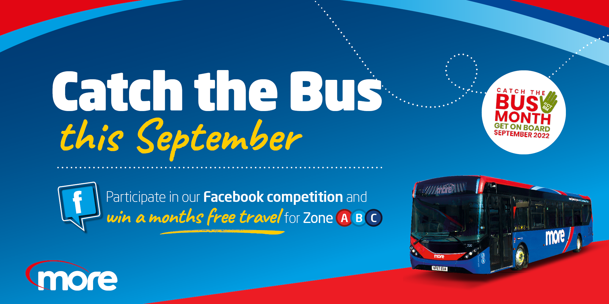 morebus is celebrating Catch the Bus Month 2022 morebus